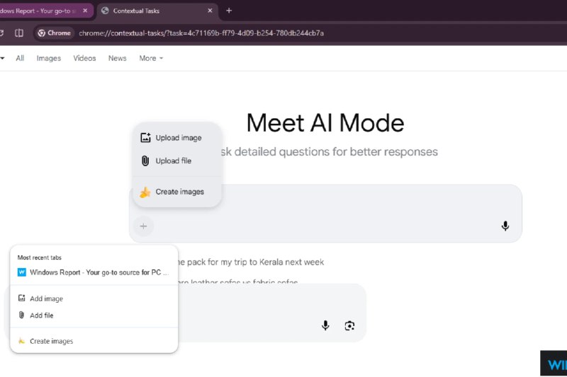 🐧 谷歌 Chrome 浏览器测试全新 AI 模式：原生标签页运行📝 摘要：谷歌 Chrome 浏览器正在测试全新 AI 模式，可在浏览器内直接打开原生 AI 界面处理问答、文件及图片
